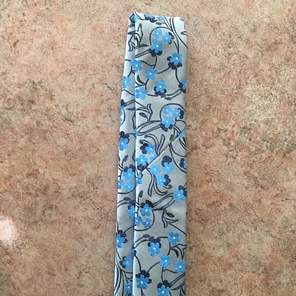 NWT Jason & Vogue silk floral tie - Picture 11 of 16